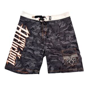 Affliction Mens Swim Trunks